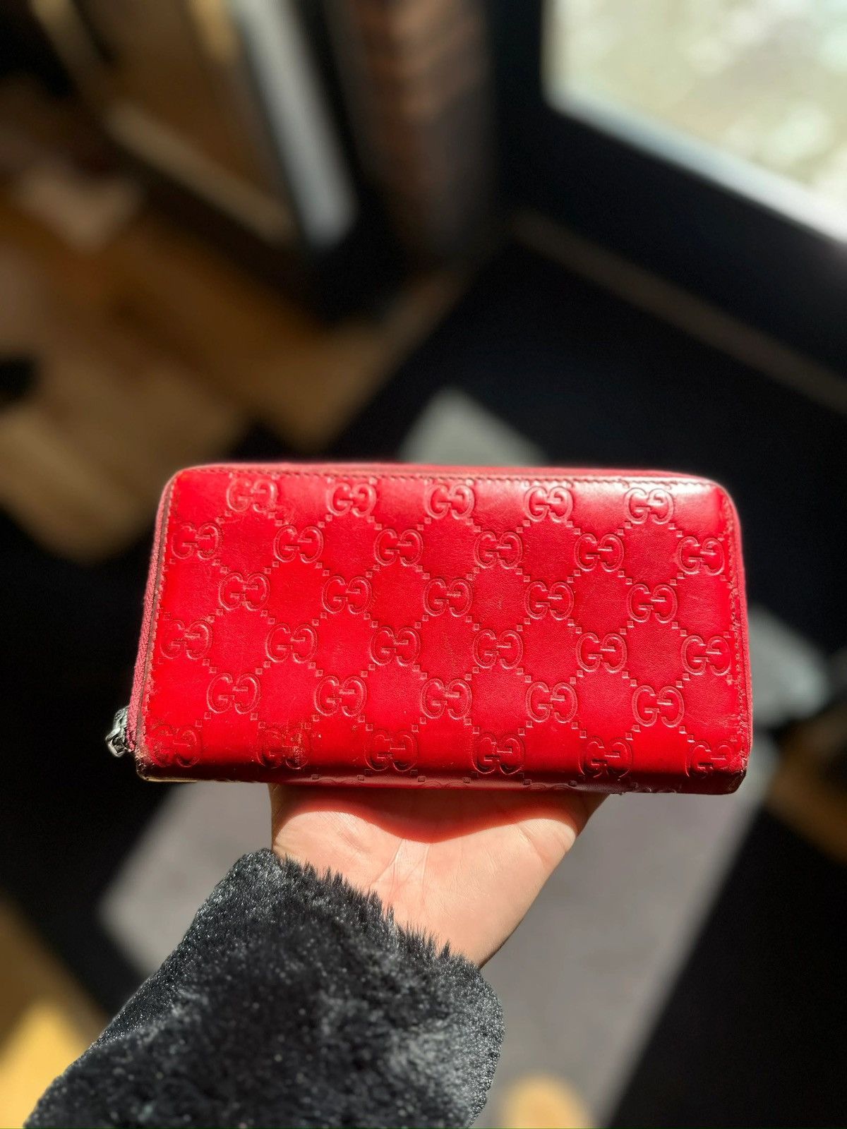 Gucci Gucci Red Wallet Size ONE SIZE - 1 Thumbnail