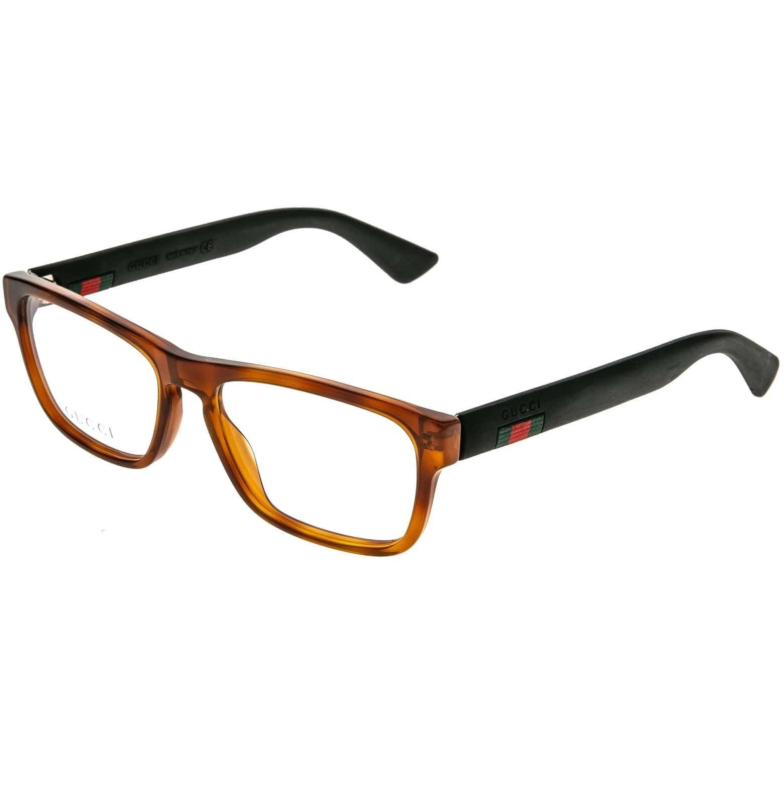 Gucci GUCCI GG0174O 0174 Black STRIPE Eyeglasses Optical Frame 003 Size ONE SIZE - 8 Thumbnail