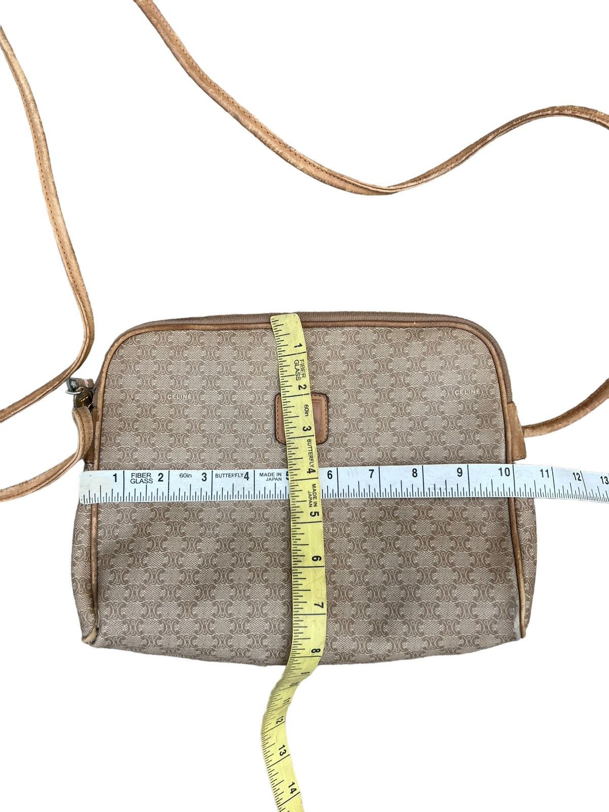 Celine Vintage 90s Celine Paris Monogram Leather Bag Size ONE SIZE - 25 Thumbnail