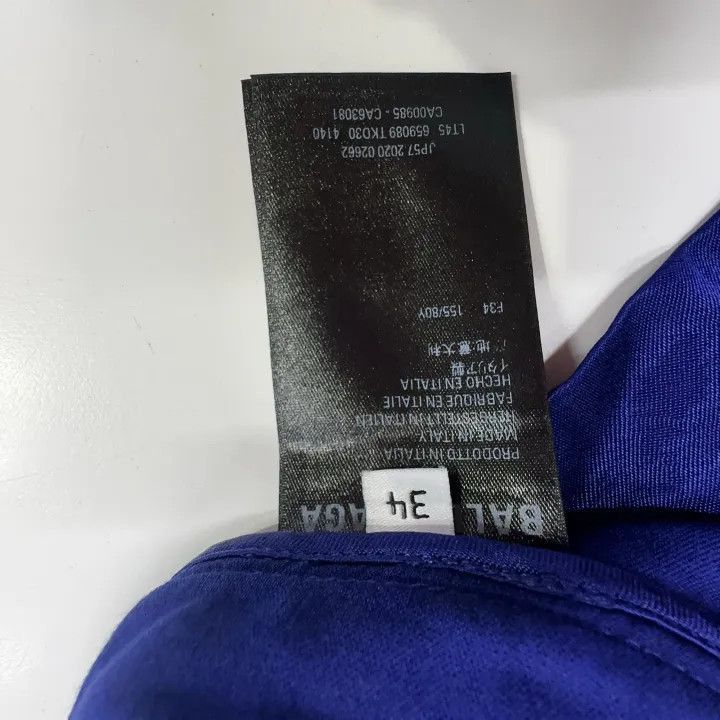 Balenciaga Balenciaga Balenciaga Blue Embroidered Windbreaker for All Size US S / EU 44-46 / 1 - 6 Thumbnail