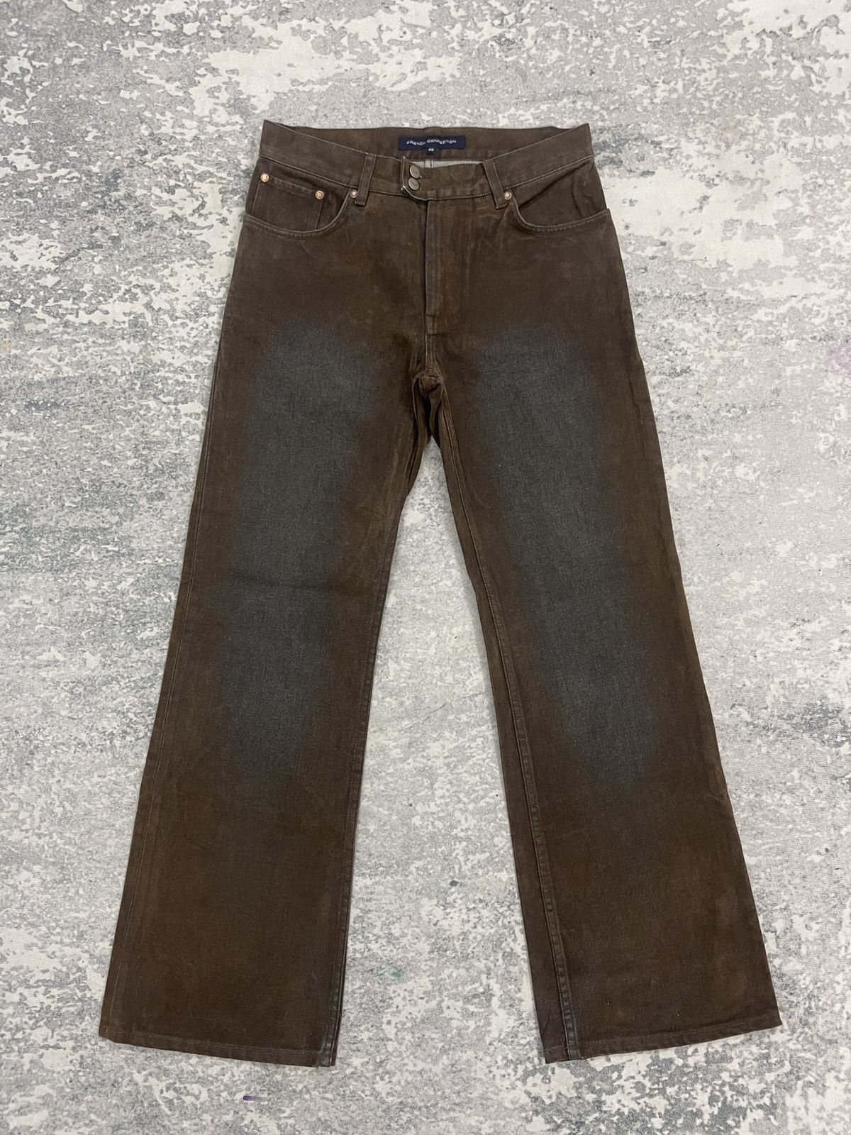 FCUK FCUK Flared Denim Pants Size US 28 / EU 44 - 1 Thumbnail
