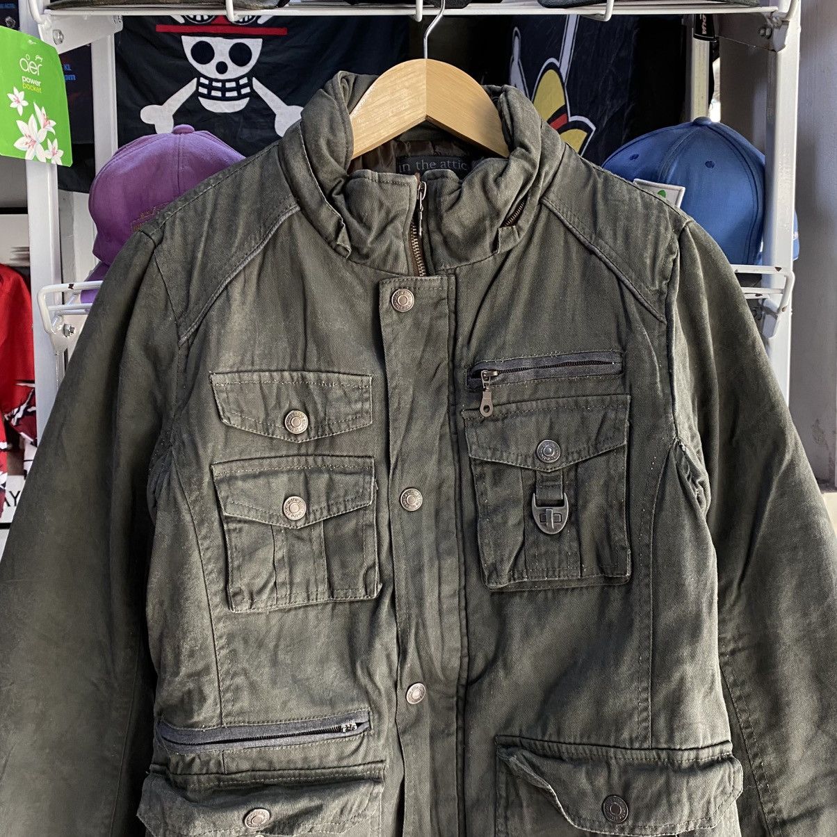 14th Addiction × KMRii × Yasuyuki Ishii Japanese~In The Attic Military Bondage Jacket Tactical Biker Size US M / EU 48-50 / 2 - 5 Thumbnail