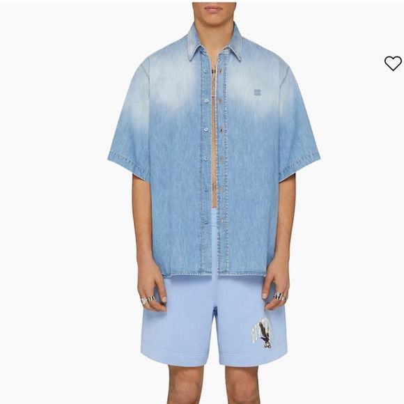 Givenchy Givenchy Denim Shirt – Light Blue - NEW WITH TAGS Size US S / EU 44-46 / 1 - 1 Thumbnail