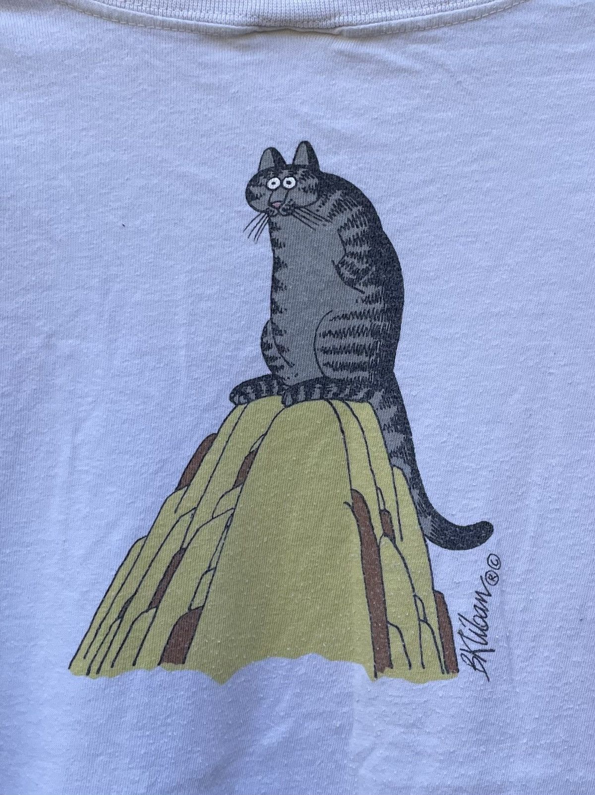 Other Vintage 90s Crazy Shirts Hawaii B Kilban Cat Hiking tshirt Size US M / EU 48-50 / 2 - 8 Thumbnail