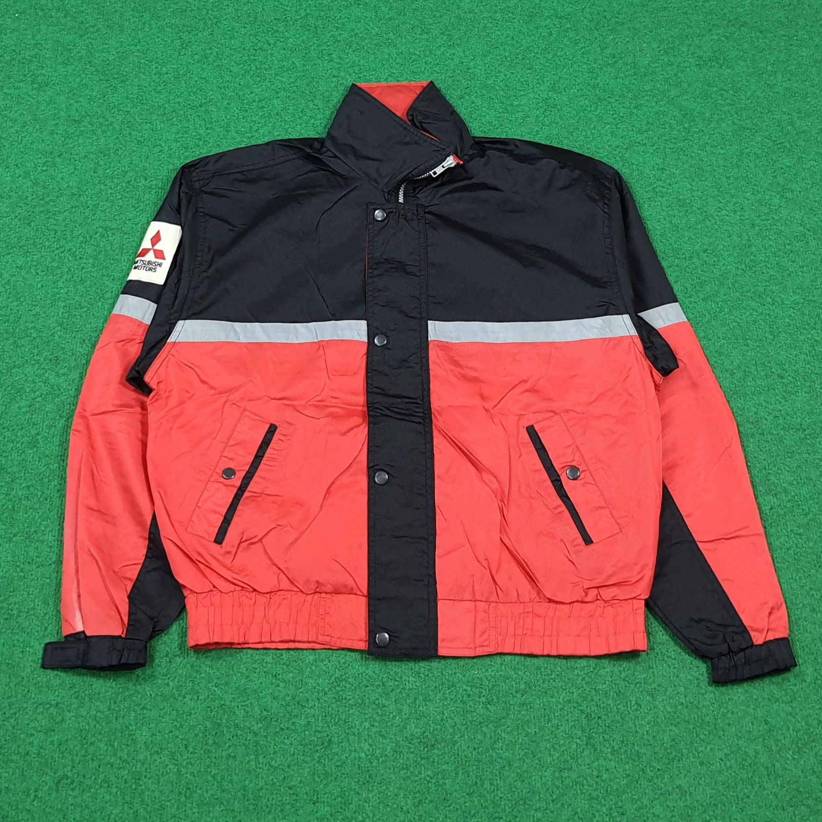 Japanese Brand Vintage Mitsubishi Motors Japan Staff Work Jacket C292N10 Size US L / EU 52-54 / 3 - 3 Thumbnail