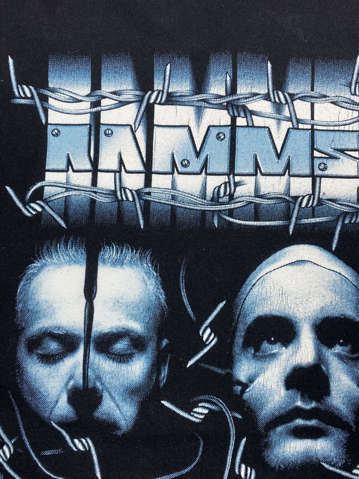 Band Tees Rammstein Double-Sided Graphic Band T-Shirt Vintage Y2K Size US L / EU 52-54 / 3 - 15 Thumbnail