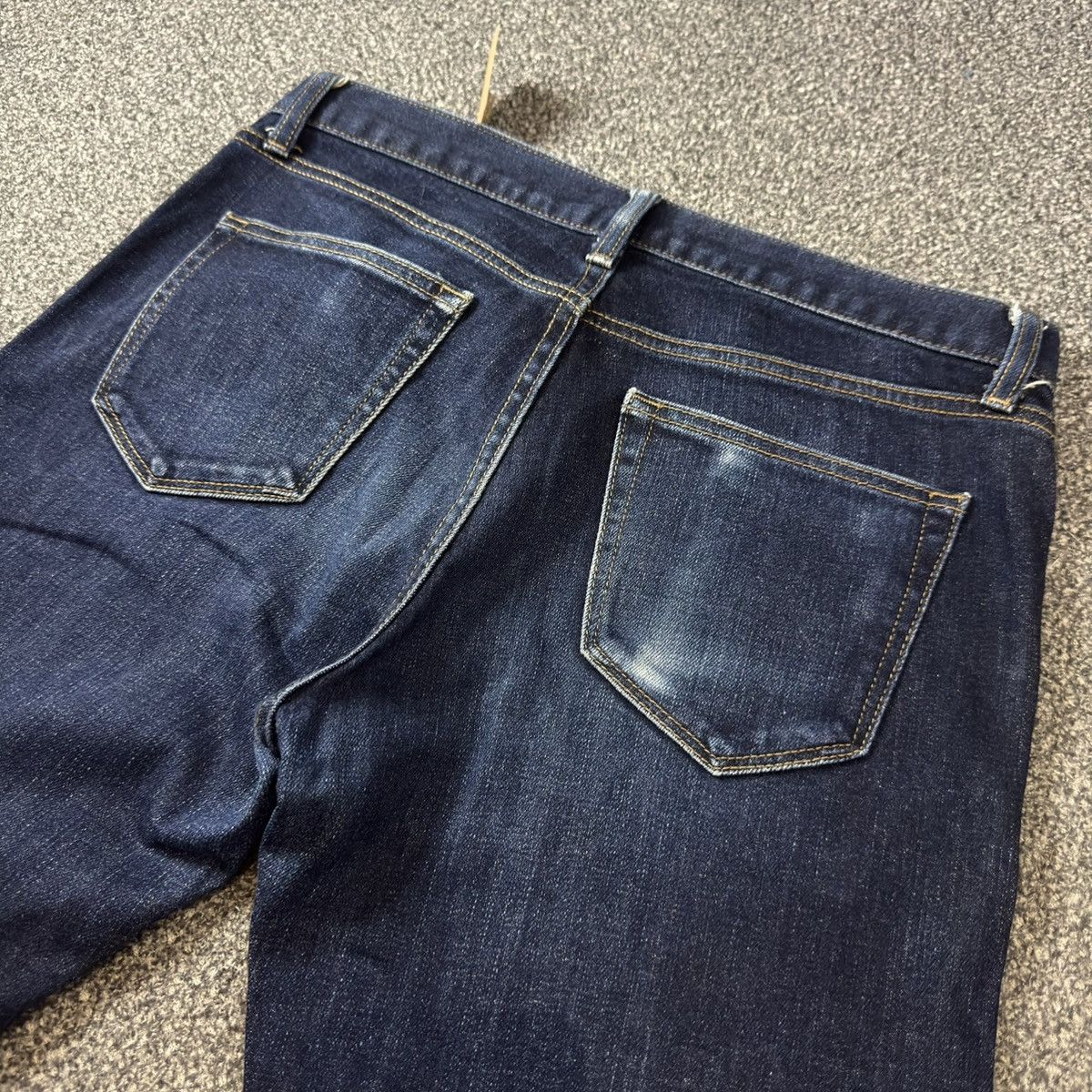 Undercover × Uniqlo 🔥🇯🇵 Japanese Raw Denim Uniqlo Indigo Selvedge Archive Jeans Size US 32 / EU 48 - 9 Thumbnail
