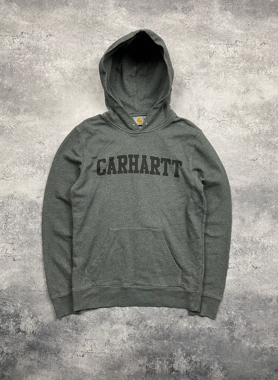 Carhartt Y2K Vintage Carhartt Hoodie Spellout Logo Rare Sweatshirt Size US XS / EU 42 / 0 - 1 Thumbnail