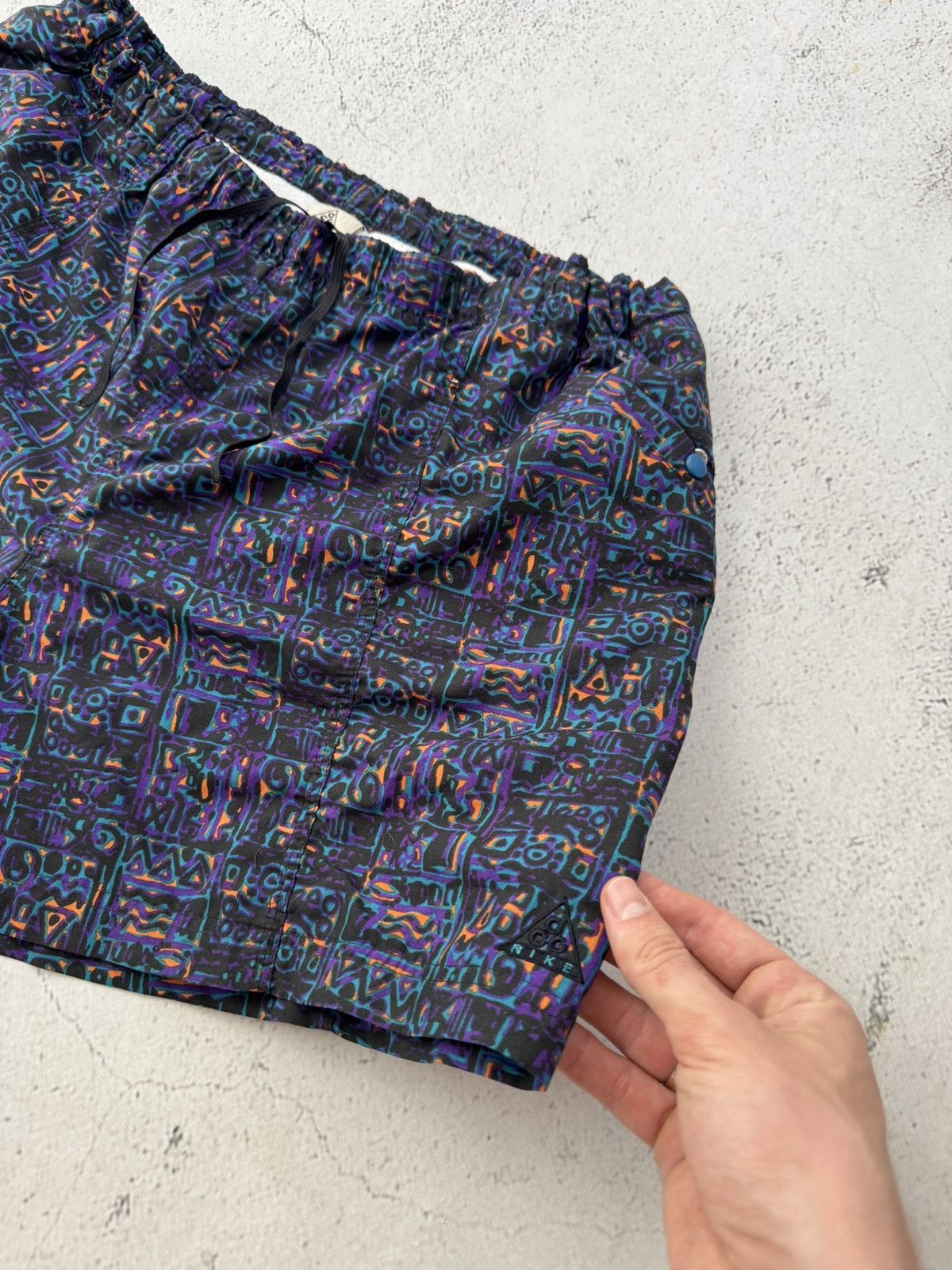 Nike ACG × Vintage Nike ACG Vintage Mosaic Shorts Size US 36 / EU 52 - 2 Thumbnail