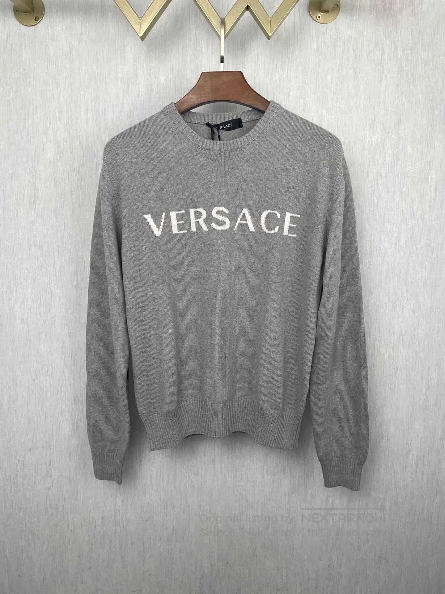 Versace Versace New Logo Print Pullover. Size US XXL / EU 58 / 5 - 1 Thumbnail