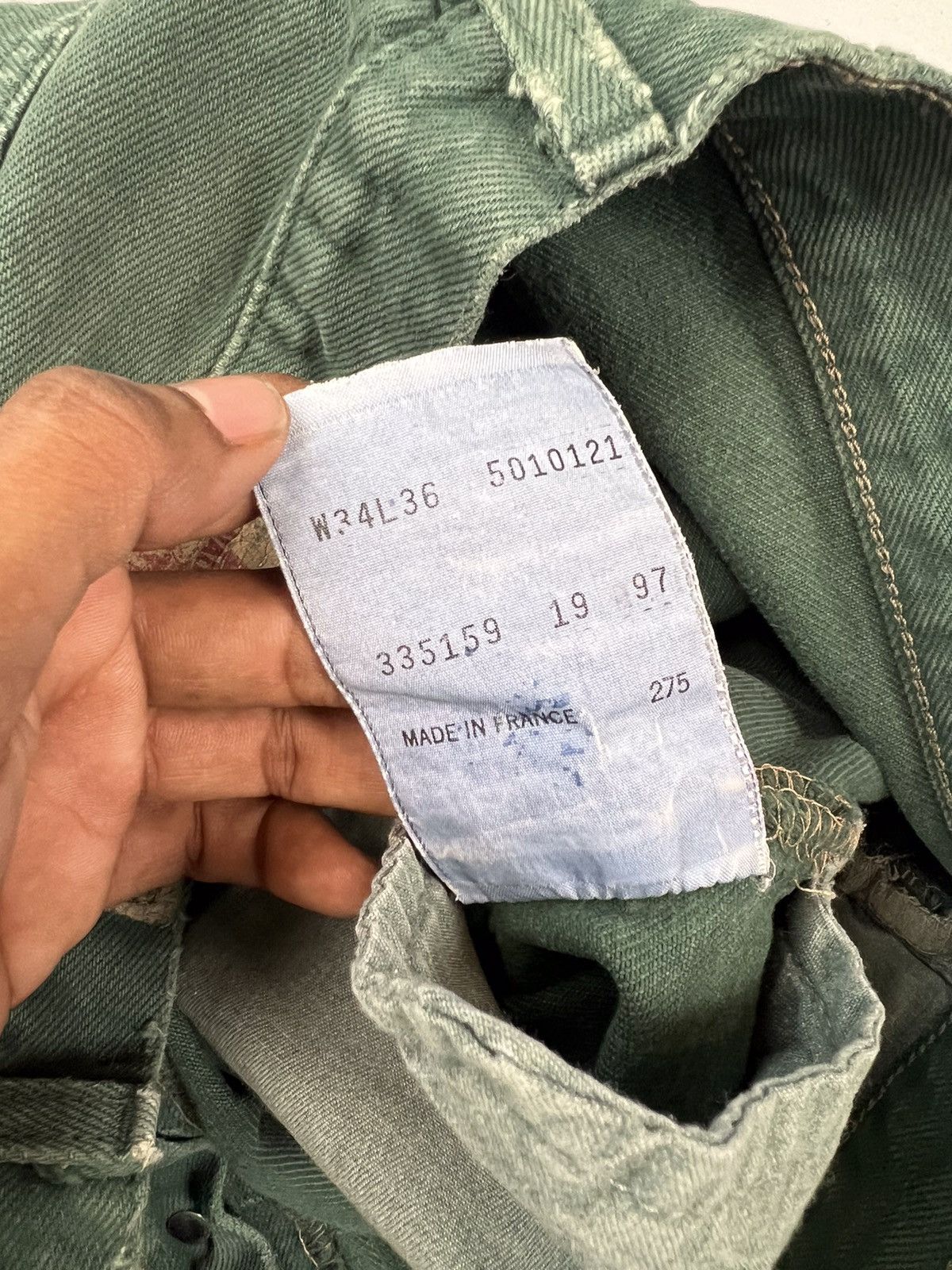 Levi's Vintage faded Levi’s papertag 501 denim Size US 32 / EU 48 - 6 Thumbnail