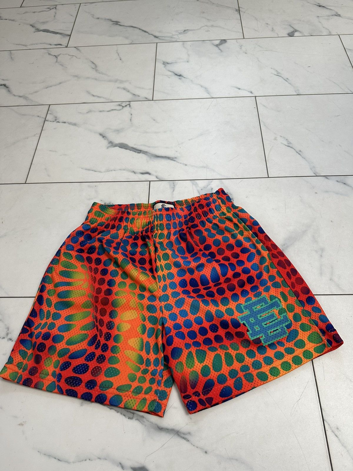 Eric Emanuel EE Shorts ‘Polka Dot Aqua Green’