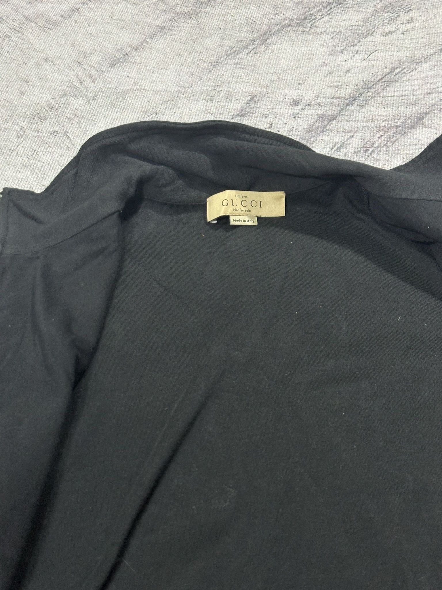 Gucci Gucci Sweatshirt Zipped Track Web Stripes Logo Black Size US L / EU 52-54 / 3 - 9 Thumbnail