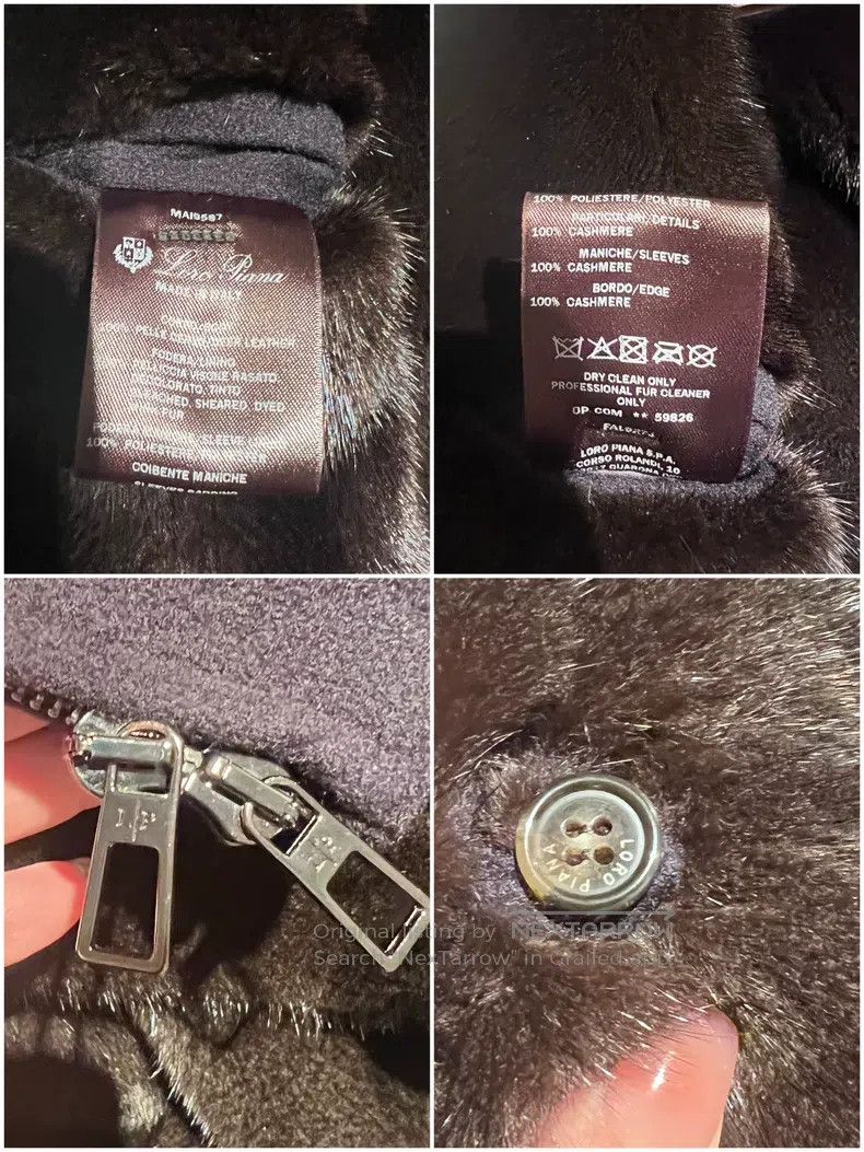 Loro Piana Loro Piana A luxurious watered-down fur coat crafted from Size US L / EU 52-54 / 3 - 7 Thumbnail
