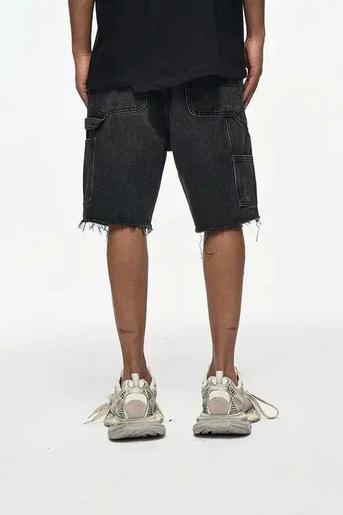 Jean Ragged Edge Lodging Denim Shorts Size US 30 / EU 46 - 3 Thumbnail
