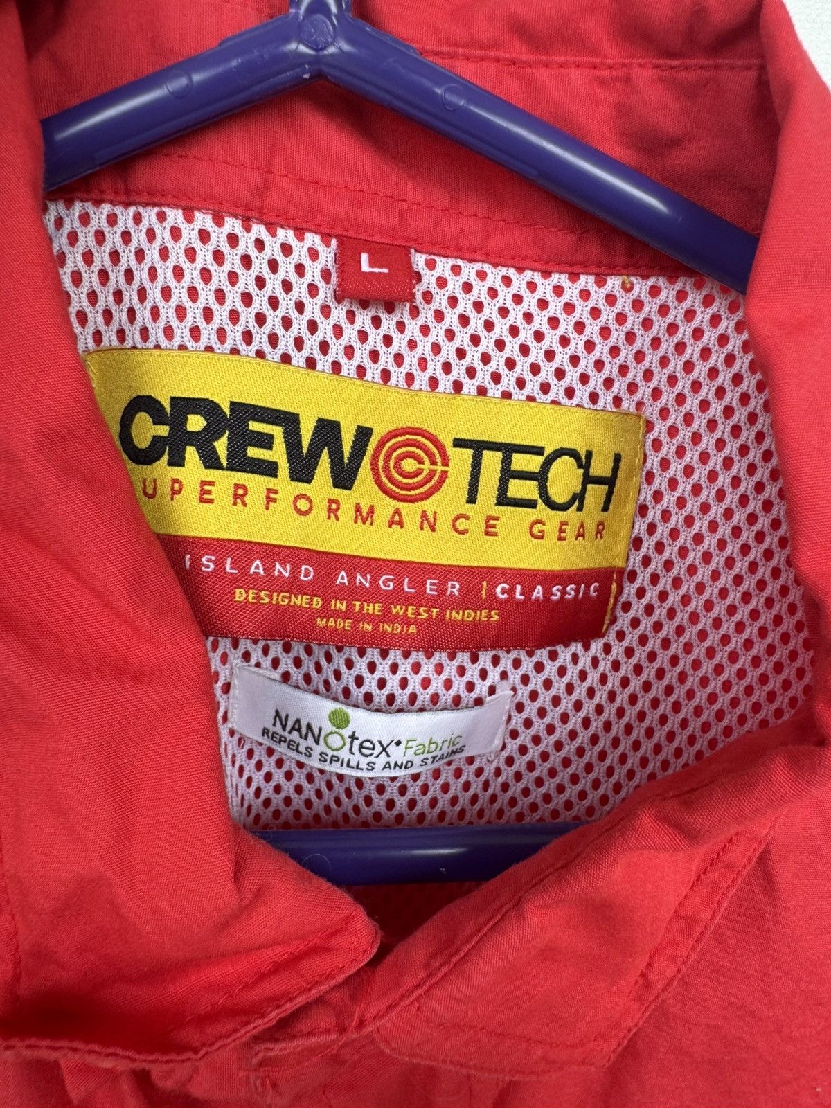 Other Red Crew Tech fishing shirt Size US L / EU 52-54 / 3 - 2 Thumbnail