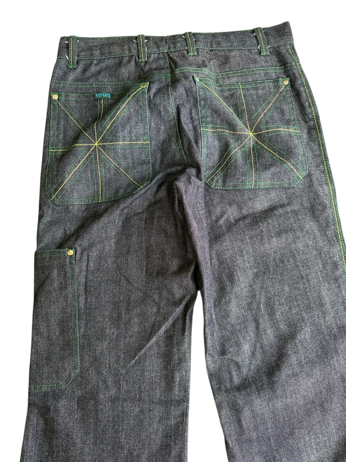 Japanese Brand Flare Bootcut Kenzo Embroid 🎌💥 Size US 30 / EU 46 - 4 Thumbnail