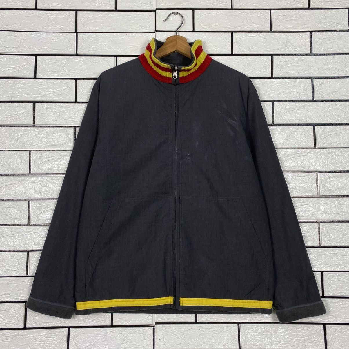 Kent & Curwen 📌Vintage Zipper Jacket Kent & Curwen Striped Turtle Neck Size US M / EU 48-50 / 2 - 3 Thumbnail