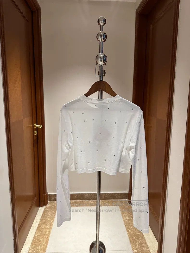 Miu Miu Miu Miu Size XS Crop Tops Size XS / US 0-2 / IT 36-38 - 4 Thumbnail