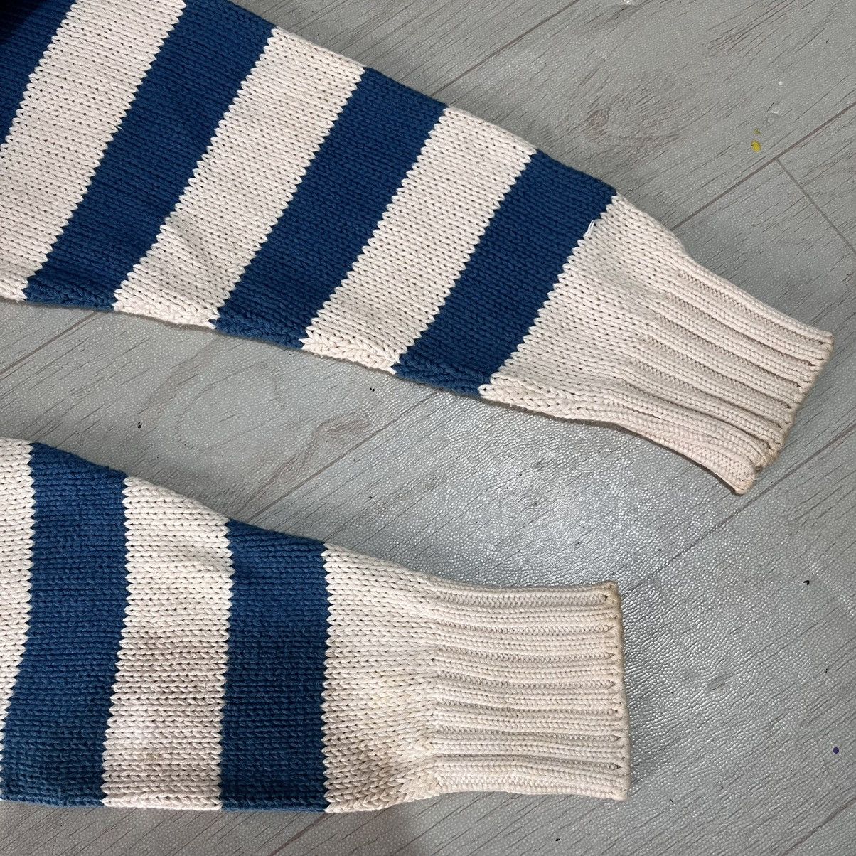 Lacoste Vintage Lacoste izod knit sweater striped Size US L / EU 52-54 / 3 - 5 Thumbnail