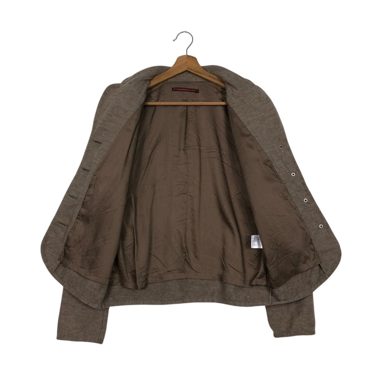 Issey Miyake 🔥VINTAGE CROPPED BUTTON JACKET MADEMOISELLE NON NON Size L / US 10 / IT 46 - 15 Thumbnail