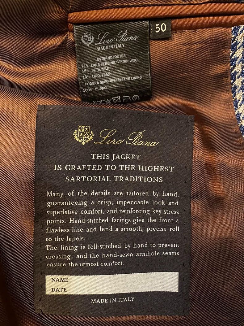 Loro Piana LORO PIANA suit jacket Size 50L - 9 Thumbnail
