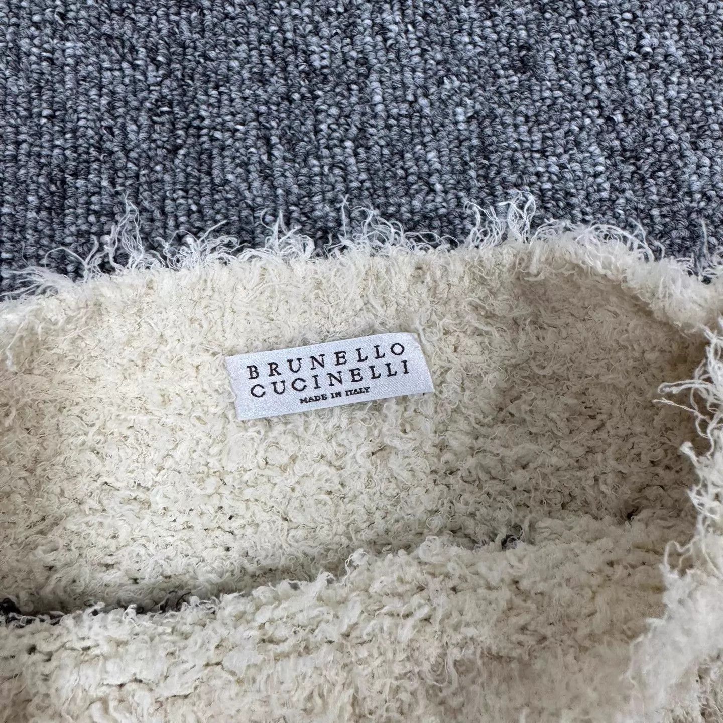 Brunello Cucinelli Brunello Cucinelli BC knit crewneck sweater stripe XS 99 new Size XS / US 0-2 / IT 36-38 - 5 Thumbnail