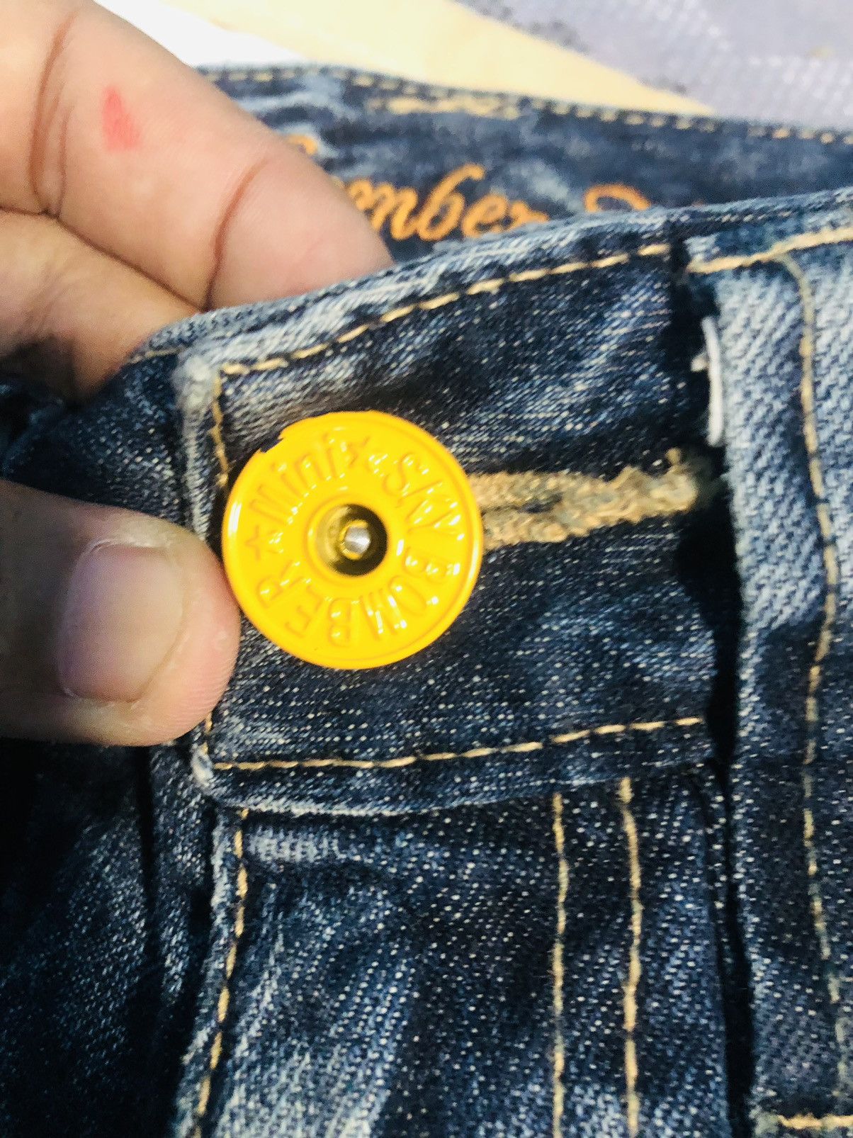 Japanese Brand Sky Bomber Mini Jeans (10) Size US 28 / EU 44 - 8 Thumbnail