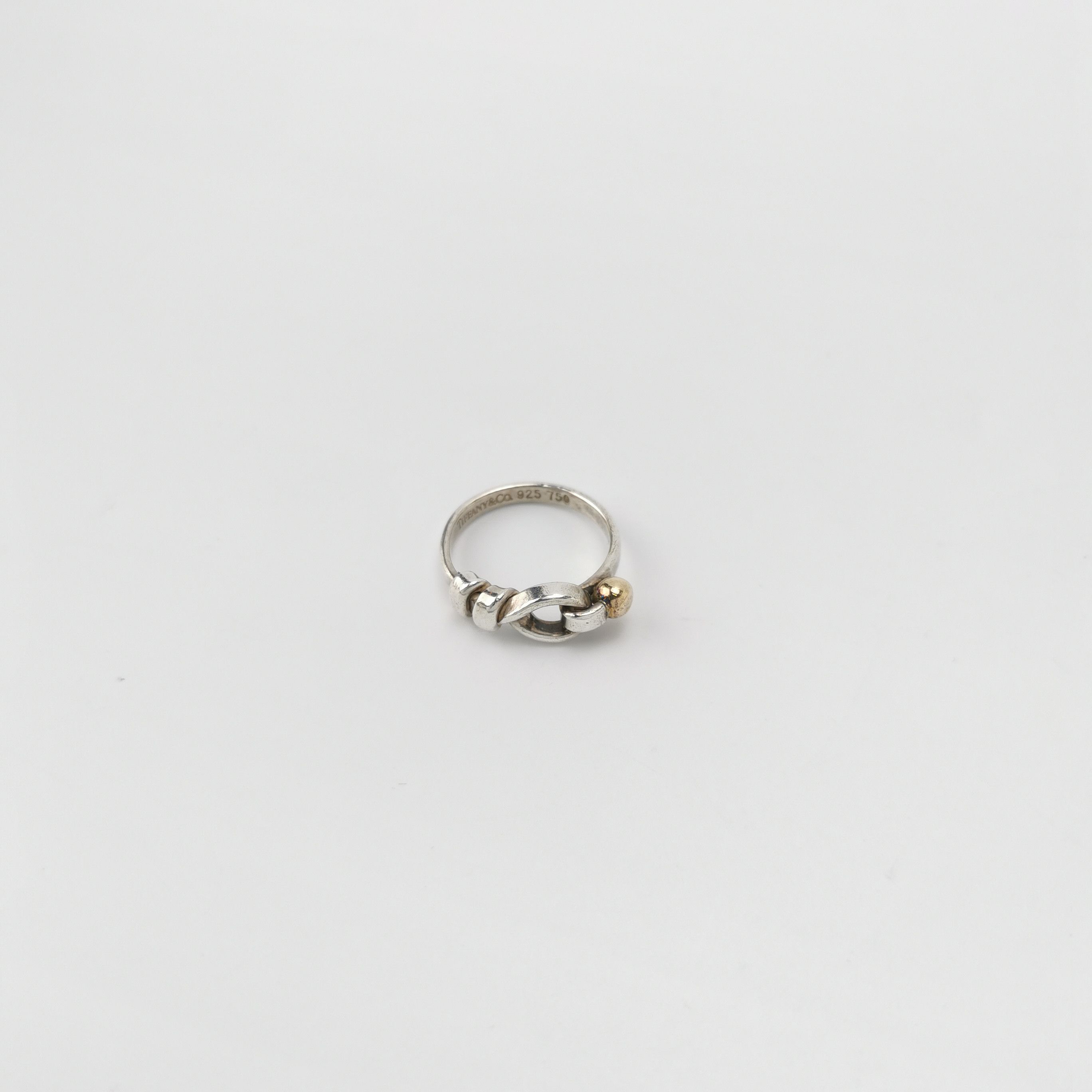 Tiffany & Co. Tiffany & Co. S925 Gold Ring Size 8 -z2505 Size ONE SIZE - 5 Thumbnail