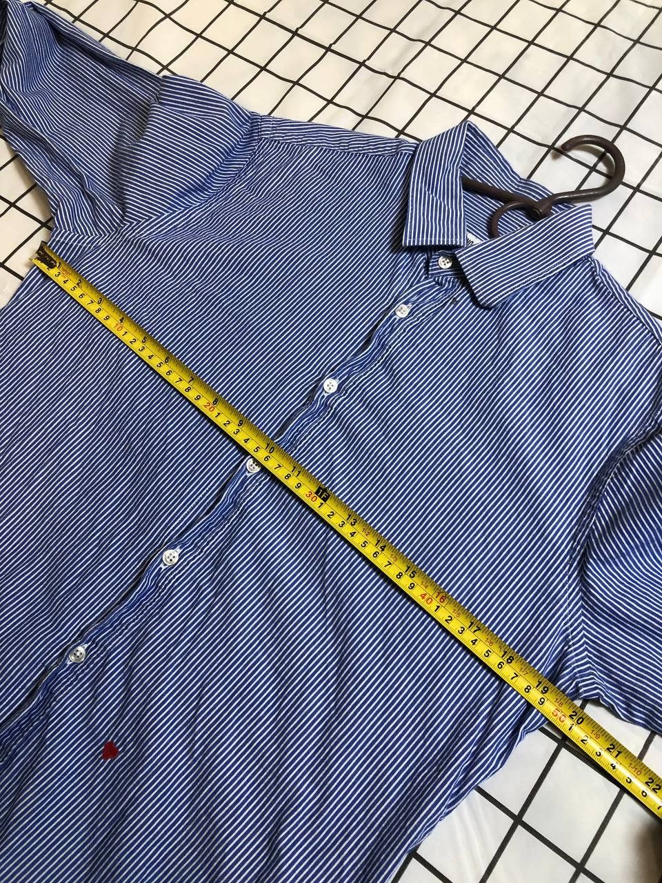 Moschino Moschino Jeans pinstripe cotton shirt, dark Size US S / EU 44-46 / 1 - 6 Thumbnail