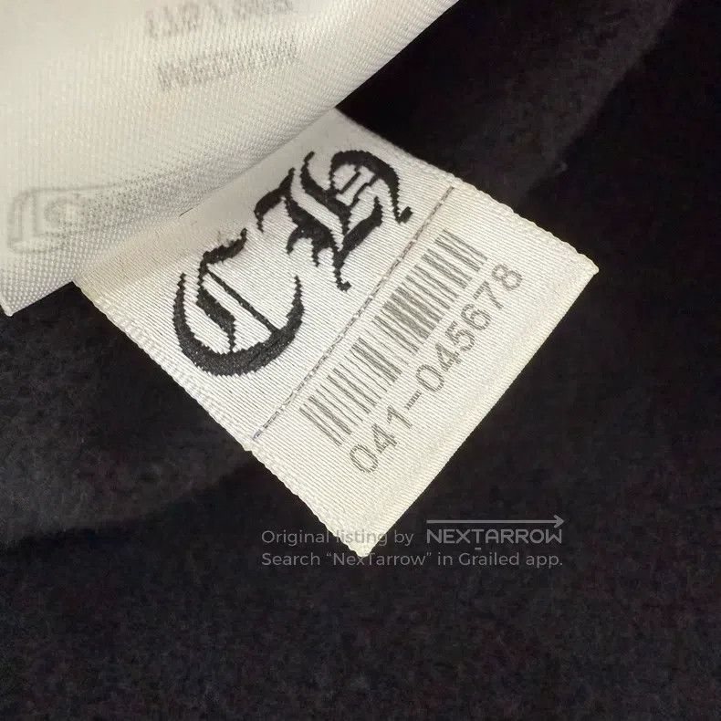 Chrome Hearts CHROME HEARTS Size M Black letter sweater Size US M / EU 48-50 / 2 - 4 Thumbnail