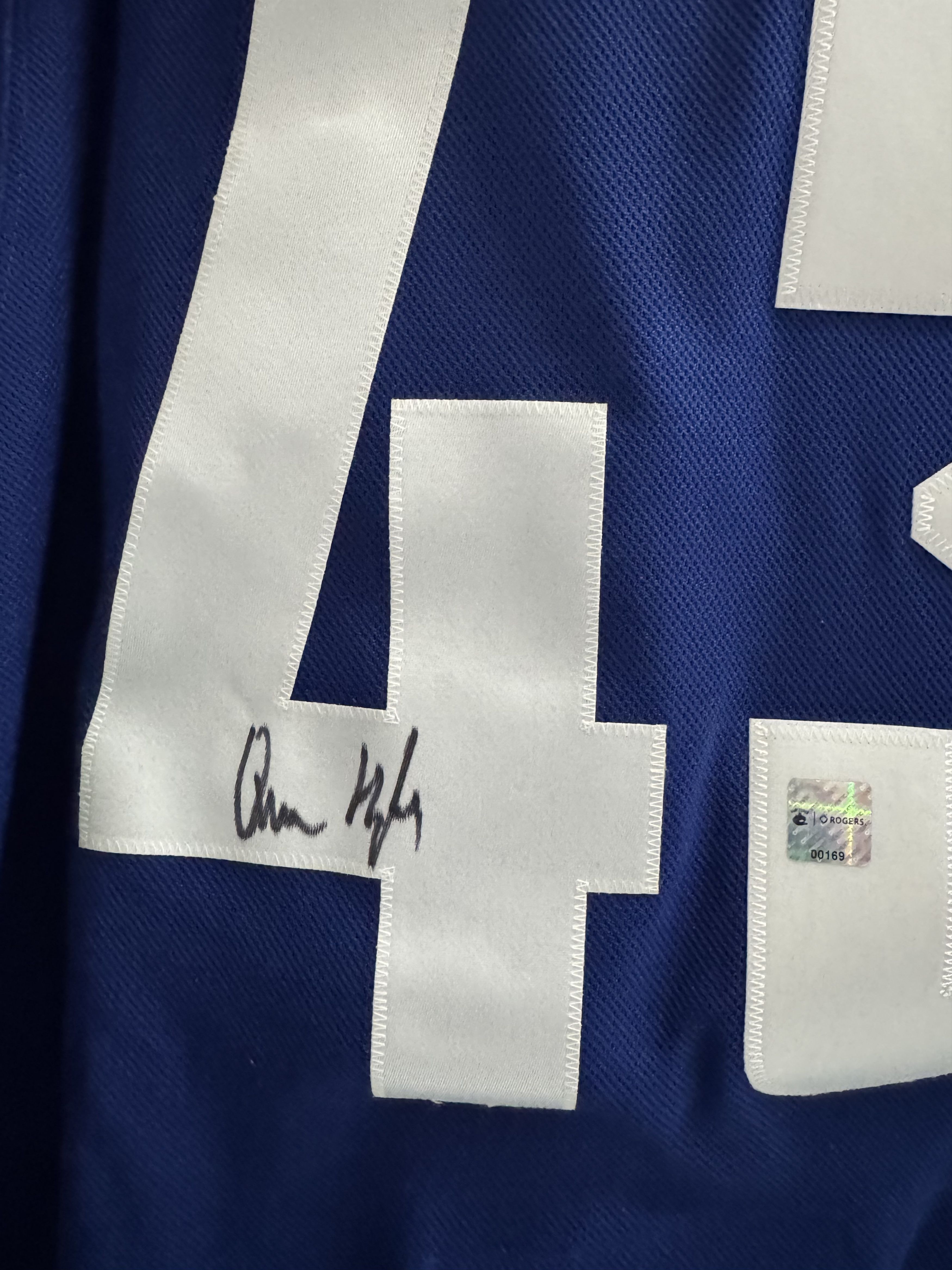 NHL Authentic Signed Quinn Hughes Vancouver Canucks Jersey Size US M / EU 48-50 / 2 - 2 Thumbnail