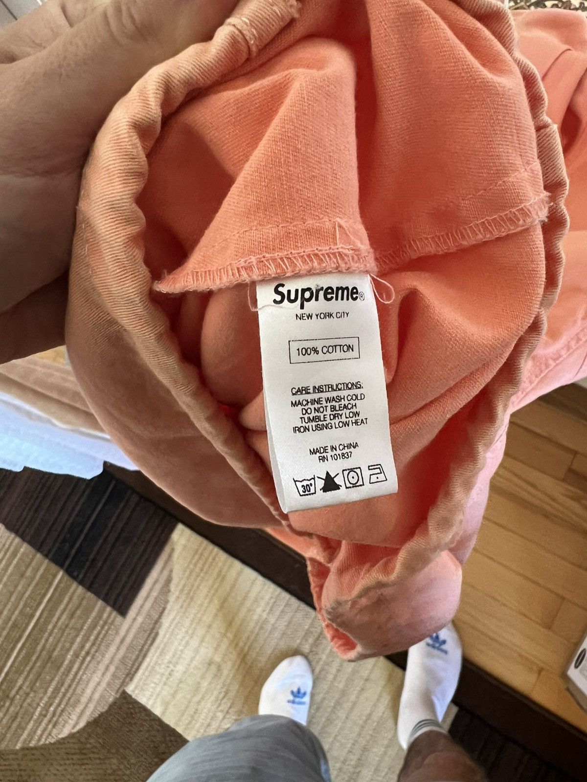 Supreme Supreme Contrast Stitch Twill Pullover 2016 Size US XL / EU 56 / 4 - 6 Thumbnail