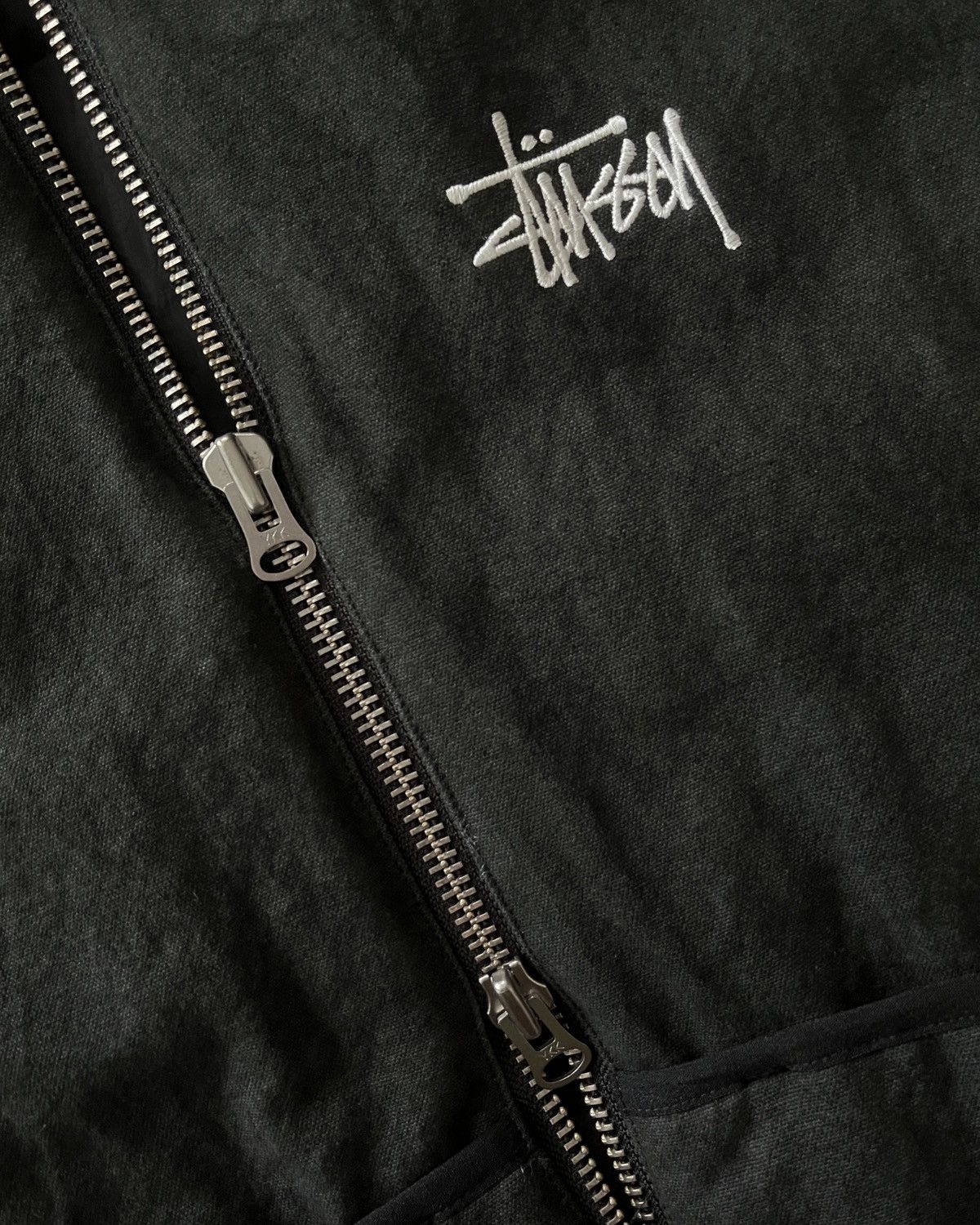 Stussy × Vintage Stussy washed canvas primaloft vest Size 40L - 4 Thumbnail