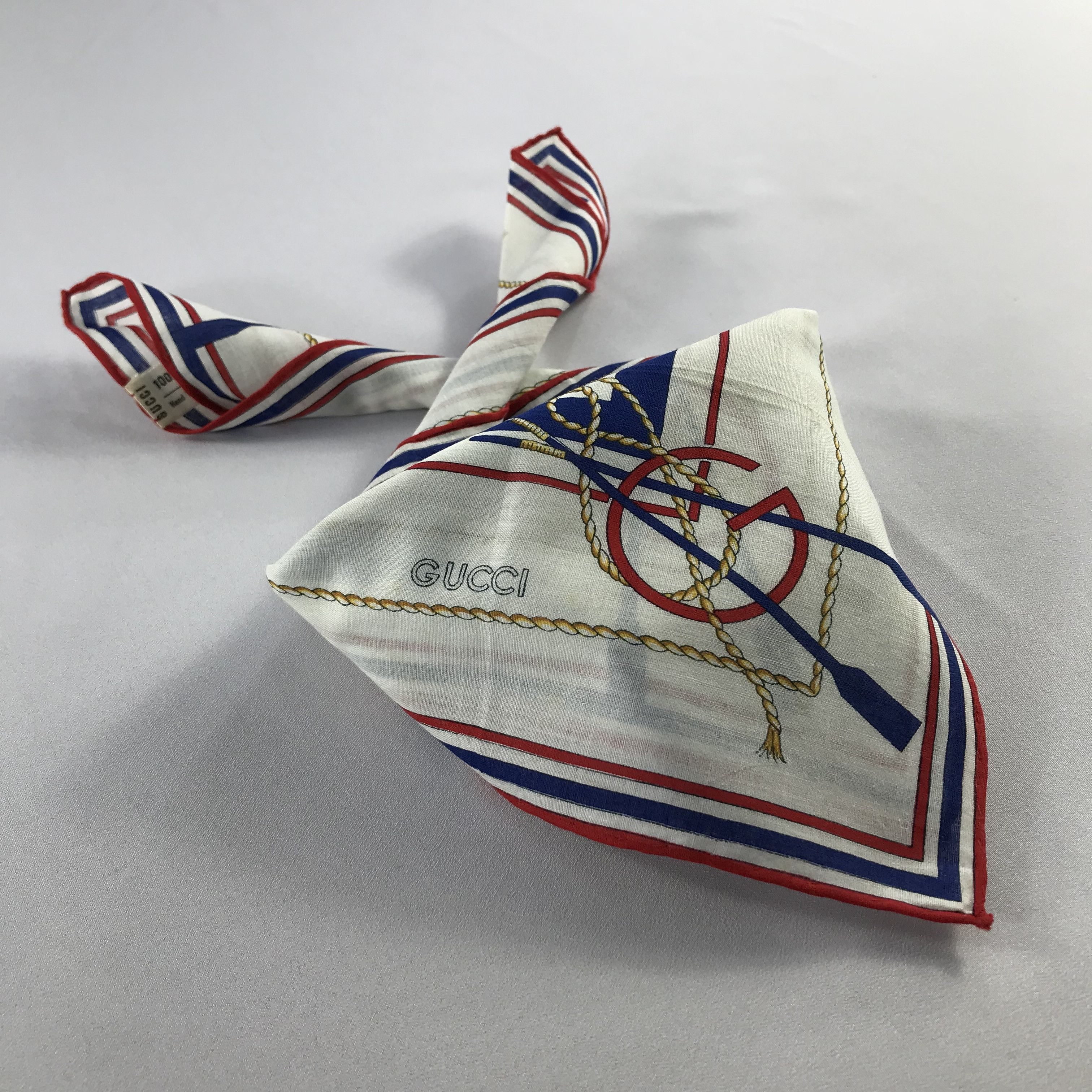 Gucci Gucci Handkerchief / Bandana / Neckerchief C735 Size ONE SIZE - 2 Thumbnail