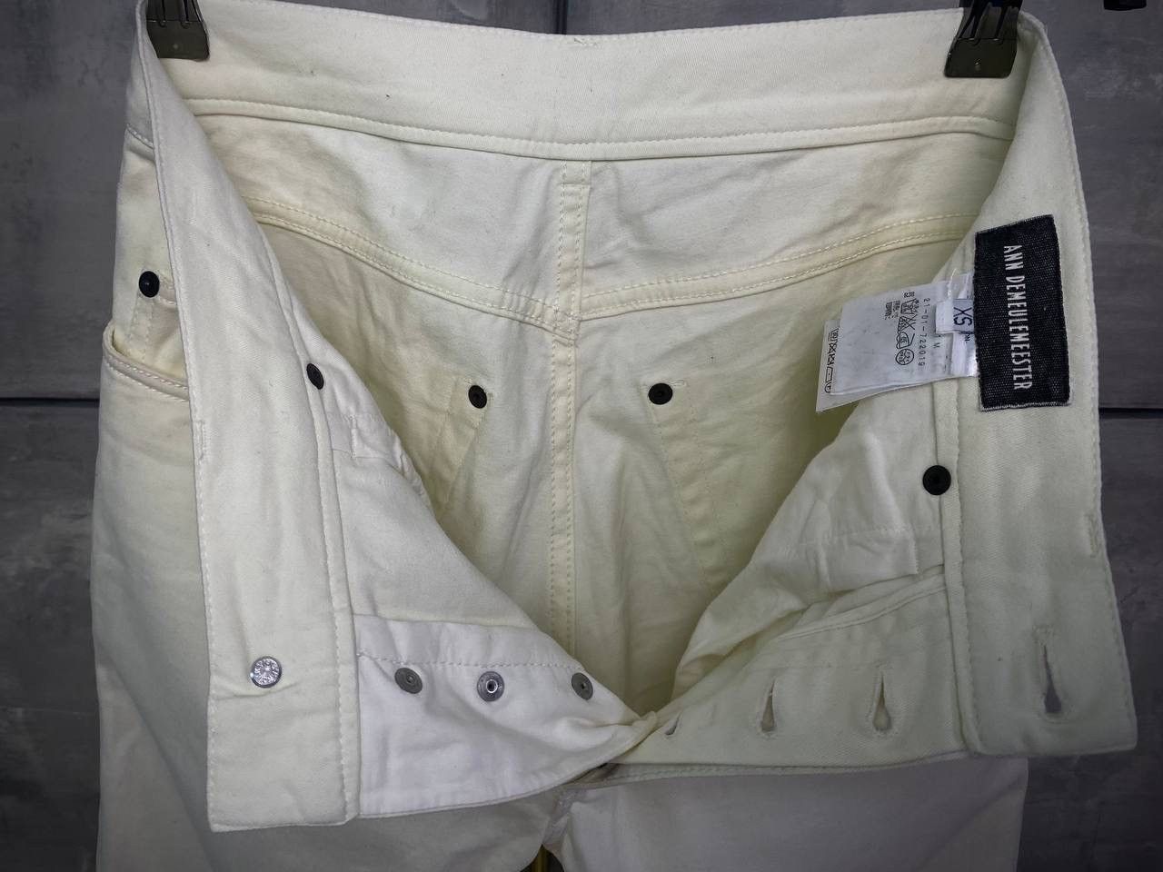 Ann Demeulemeester White jeans S Size US 29 - 3 Thumbnail