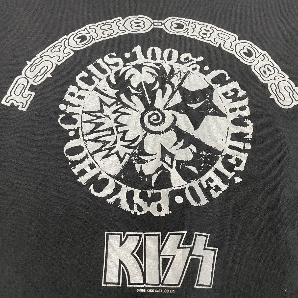 Band Tees × Vintage Kiss 1998 Flames Longsleeve Psycho Circus Size US L / EU 52-54 / 3 - 3 Thumbnail