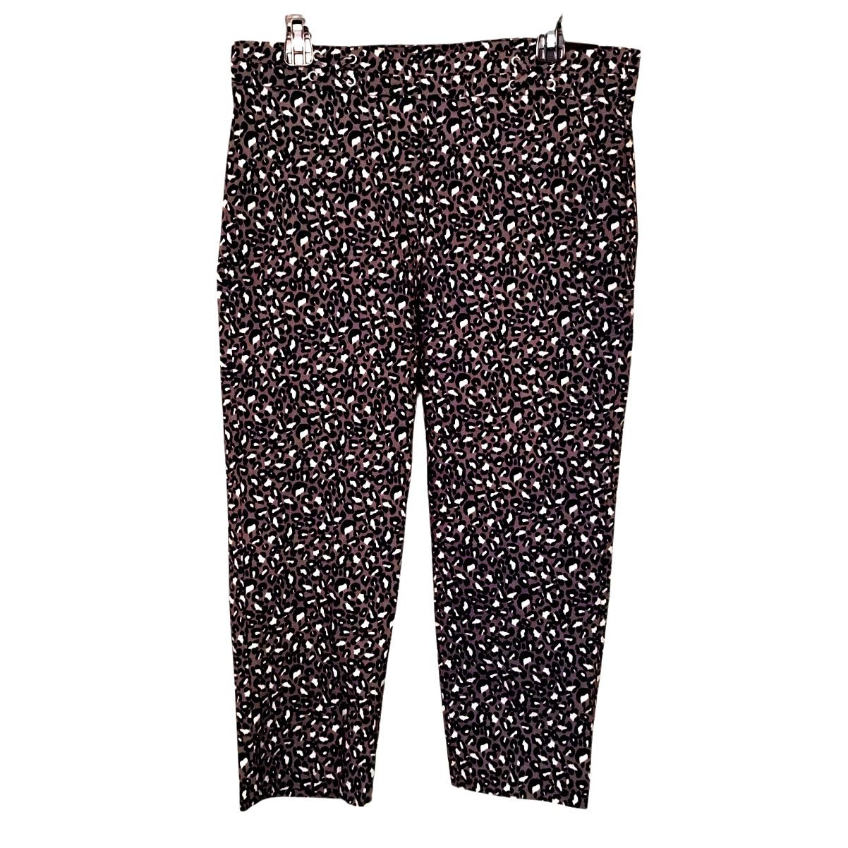 Other Rafaella Capri Animal Print Pull-On New Size 14 NWT $59.50 Size 36" / US 14 / IT 50 - 2 Thumbnail
