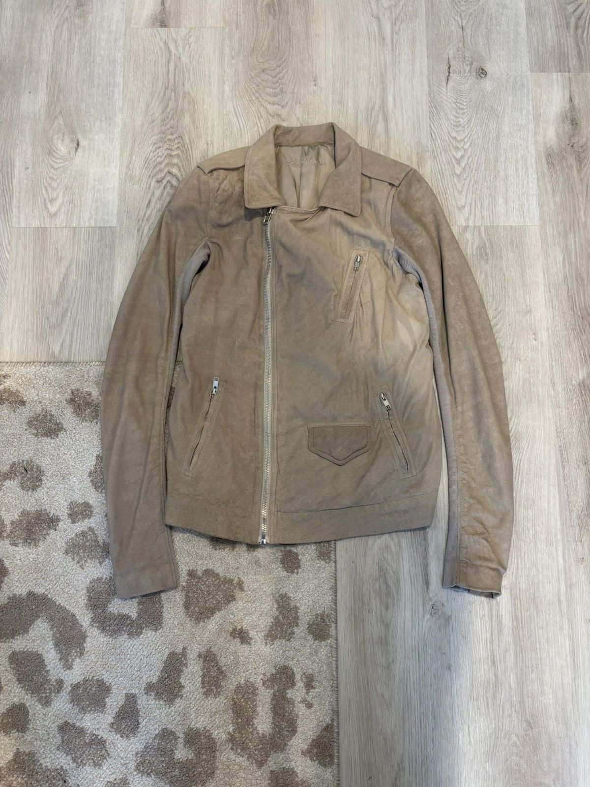 Rick Owens Rick Owens Stooges leather jacket Size US S / EU 44-46 / 1 - 1 Thumbnail