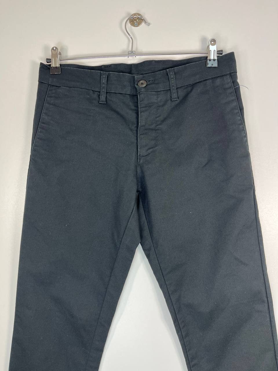 Carhartt Carhartt WIP Sid Pant Black Slim Fit Chinos Size 30x32 Size US 30 / EU 46 - 2 Thumbnail
