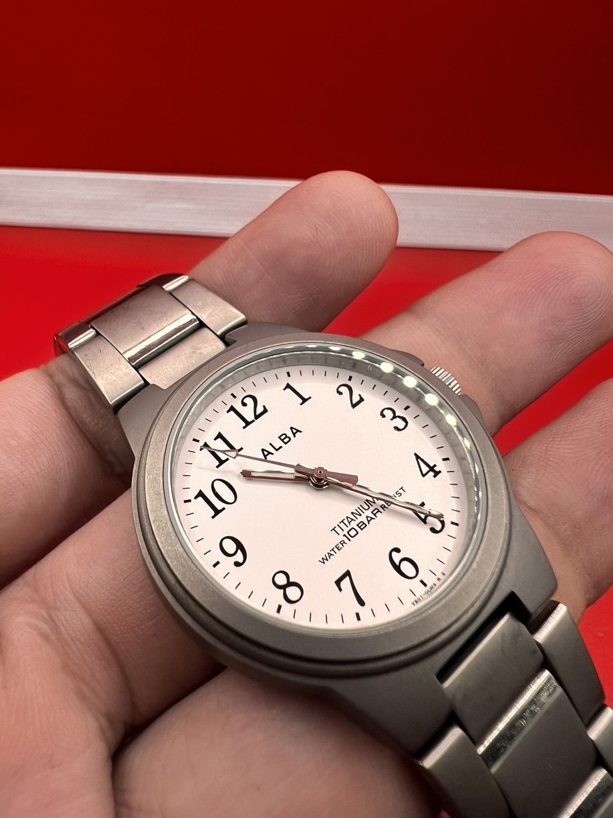 ALBA × Seiko Vintage Seiko ALBA Titanium V501 Size ONE SIZE - 4 Thumbnail