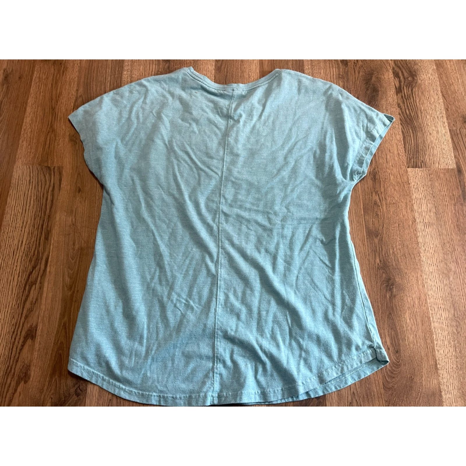Vintage Columbia Shirt Women's XL Blue Short Sleeve Pocket T-Shirt Casual Modern Basic Pockets Size XL / US 12-14 / IT 48-50 - 2 Thumbnail