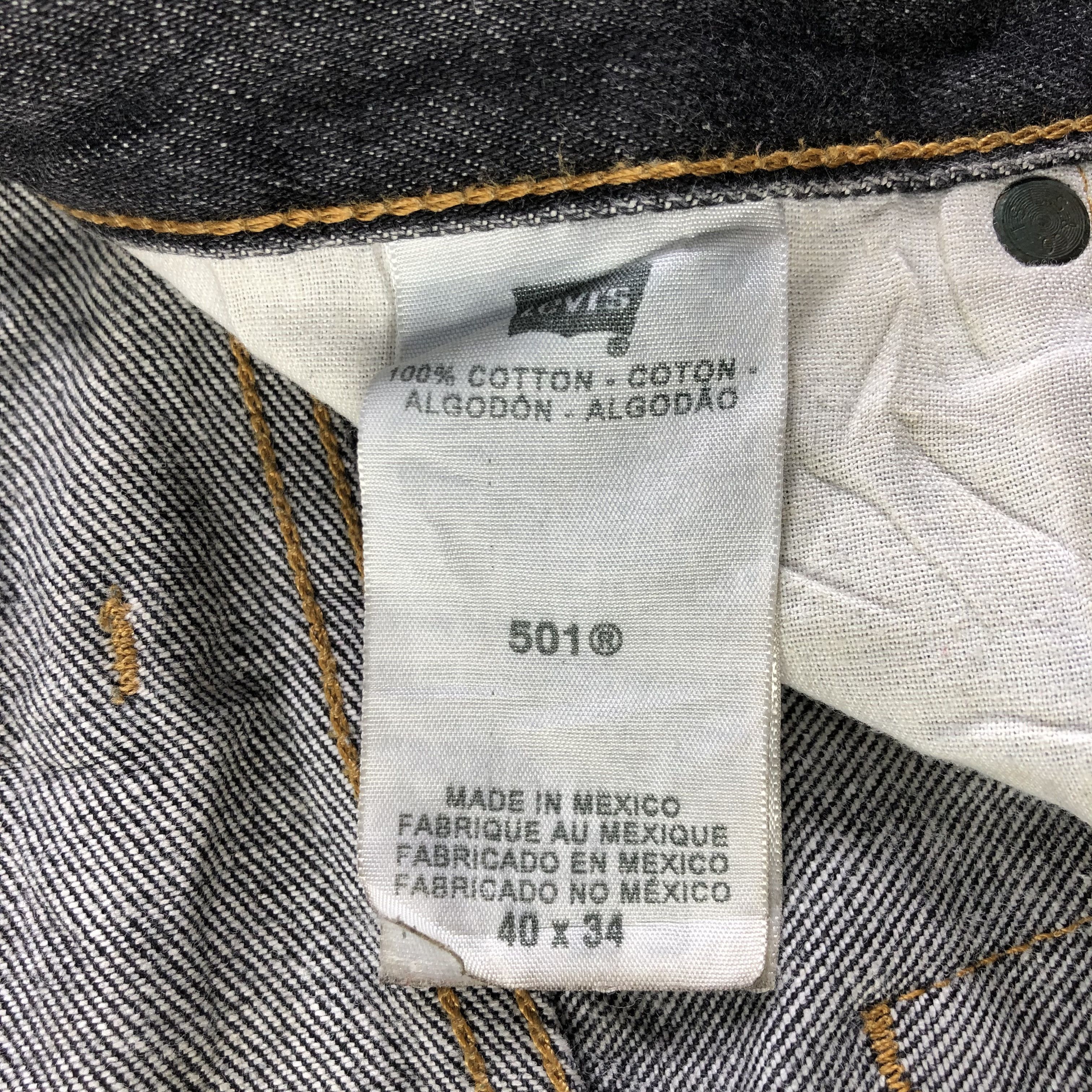 Levi's Vintage Levis 501 Jeans-J3568 Size US 40 / EU 56 - 10 Thumbnail