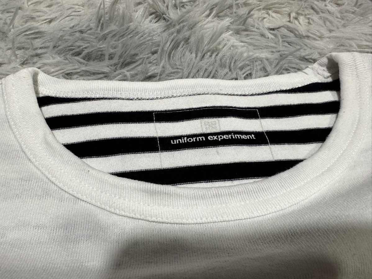 uniform experiment 🔥Y2K Uniform Experiment Double Layer Striped Ls Shirt Size US L / EU 52-54 / 3 - 10 Thumbnail