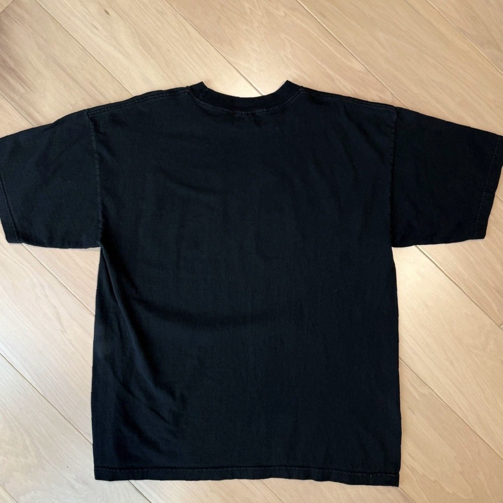 Vintage VINTAGE The Avengers Movie Promo Shirt XL Black 90s Uma Thurman Sean Connery Spy T-Shirt Men Short Sleeve Logo Crew Neck Cotton Knit Size US XL / EU 56 / 4 - 6 Thumbnail
