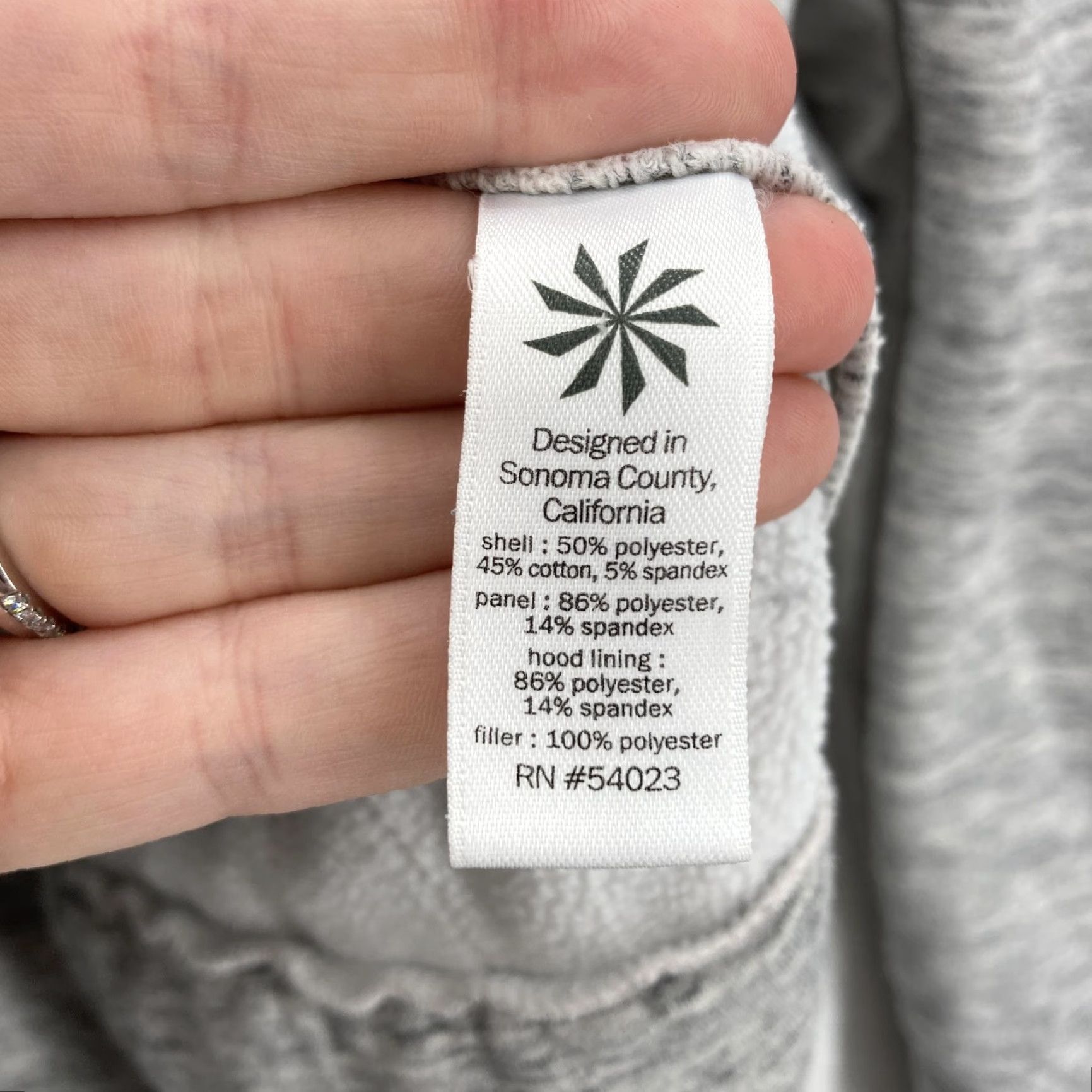 Athleta VINTAGE Athleta Stronger Jacket Womens Small Gray Hooded Full Zip Fleece Lined Pockets Size S / US 4 / IT 40 - 6 Thumbnail
