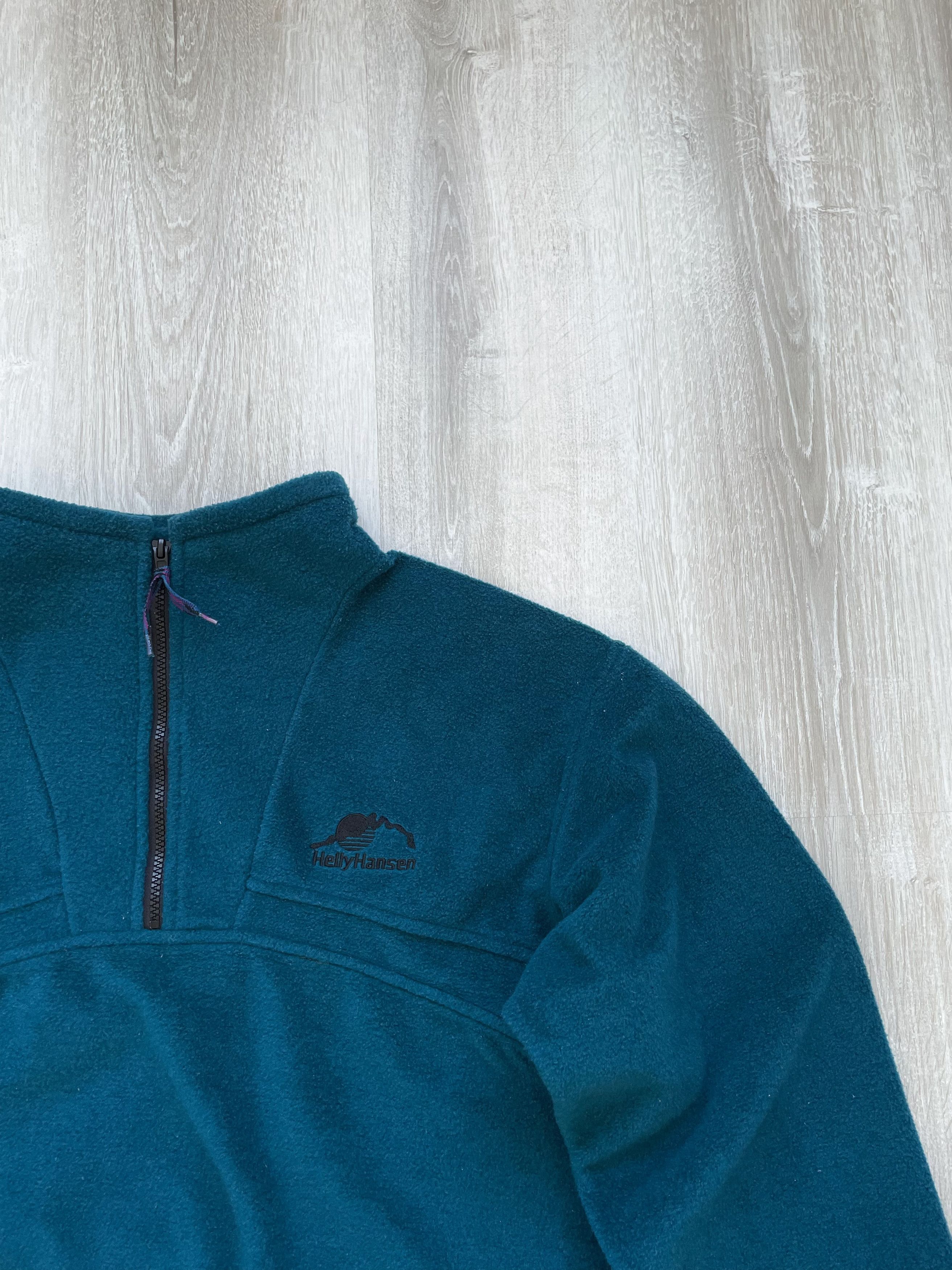 Helly Hansen Vintage Helly Hansen Fleece 1/3 Zip Outdoor Sherpa Size US L / EU 52-54 / 3 - 3 Thumbnail