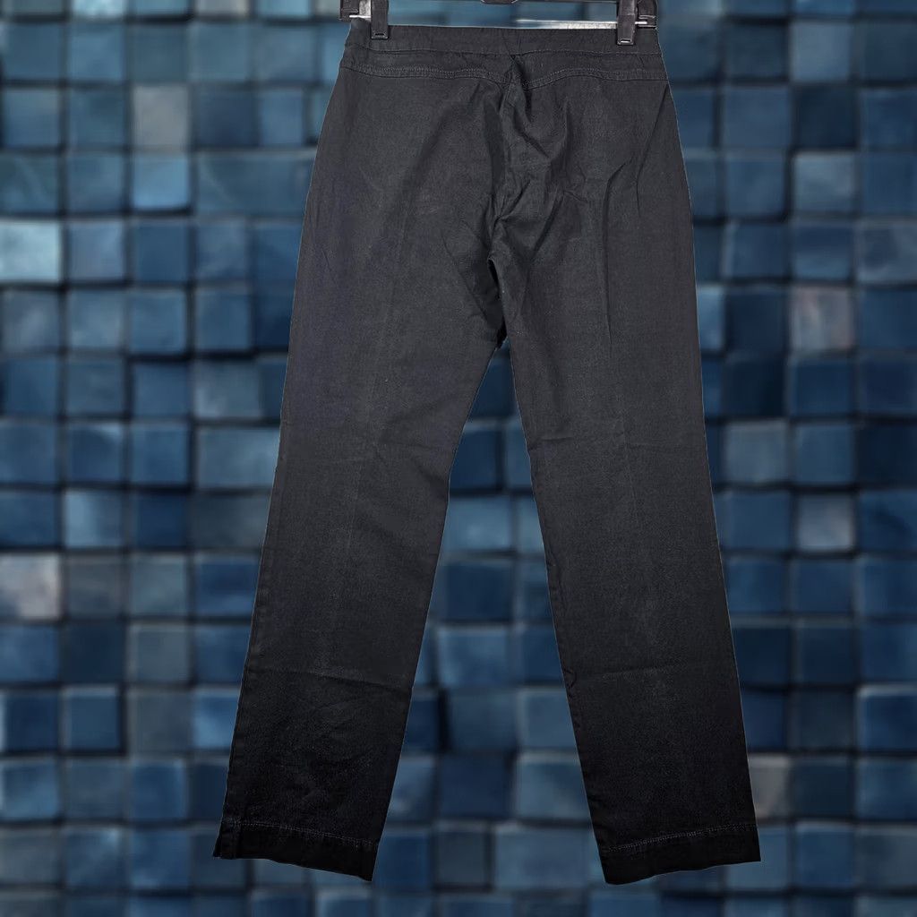 Max Mara VINTAGE Weekend Maxmara Womens Black Straight Leg Trousers Size 2 Size 26" / US 2 / IT 38 - 1 Thumbnail