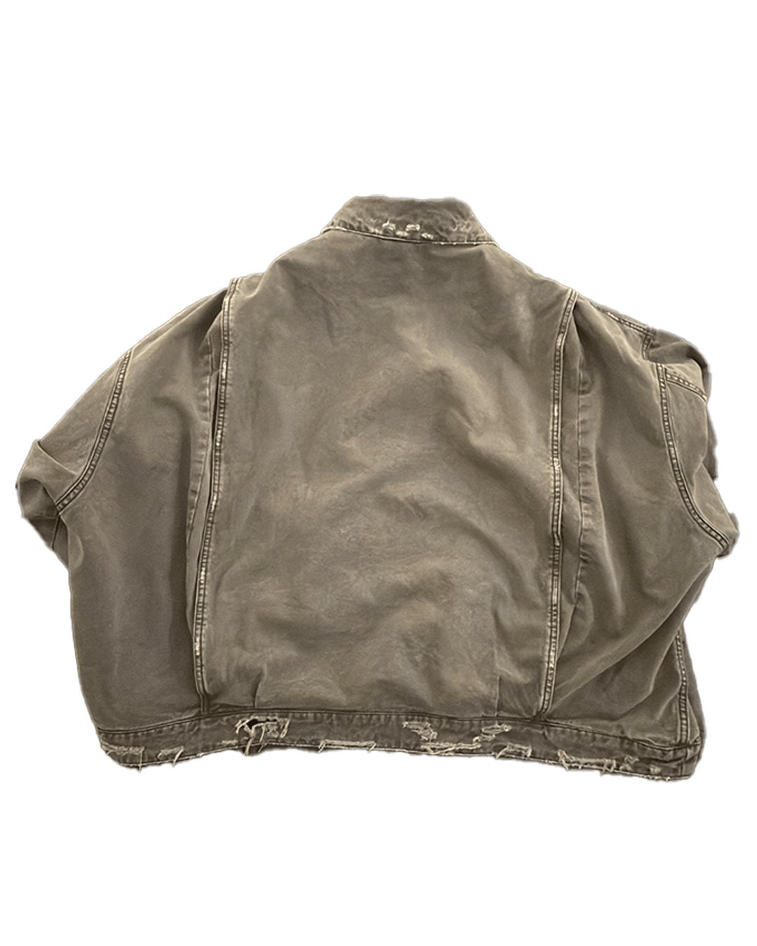 Cole Buxton Cole Buxton Gray Distressed Trucker Jacket SS25🔥 Size US L / EU 52-54 / 3 - 3 Thumbnail