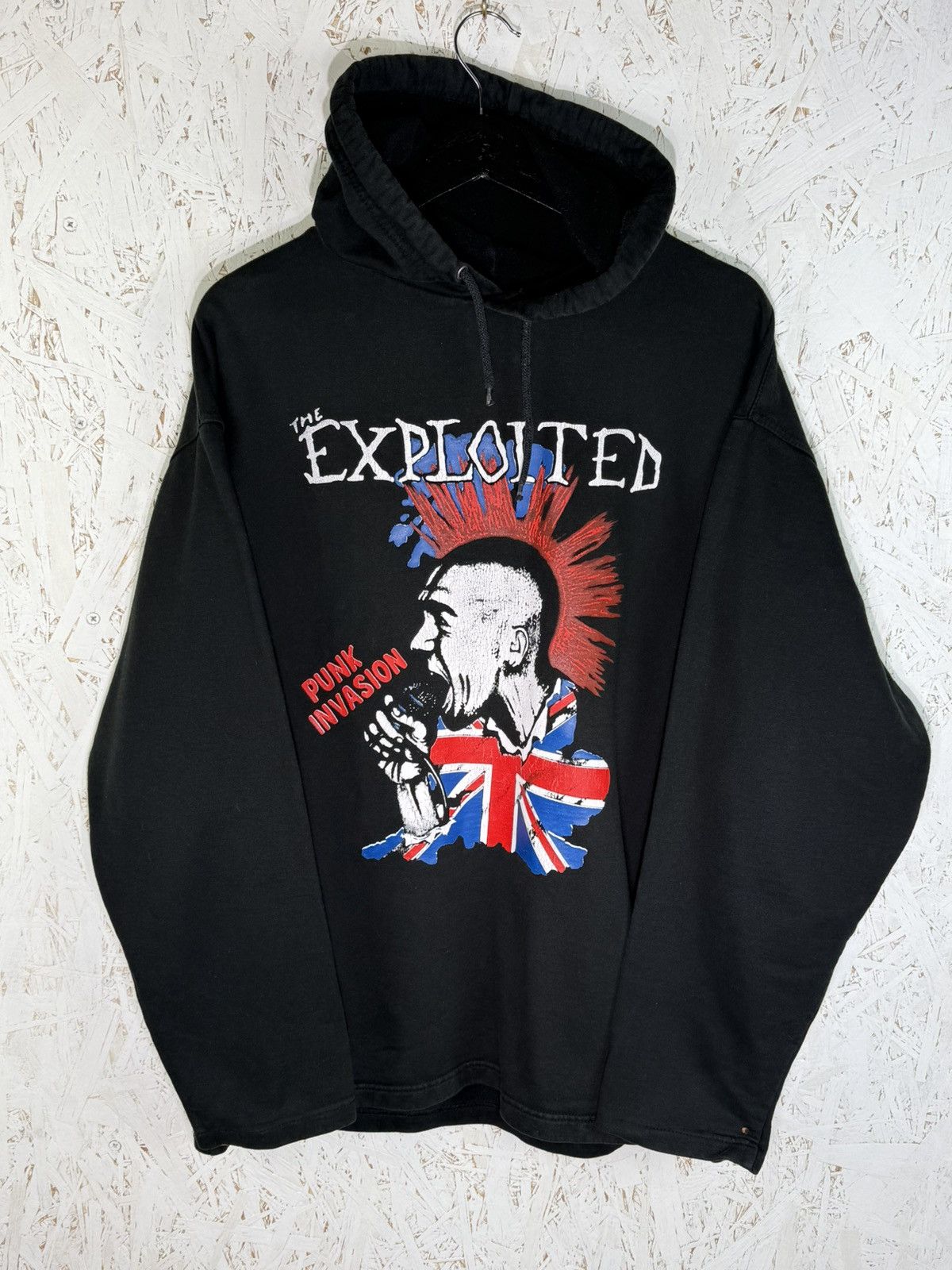 Band Tees Vintage The Exploited Punk Invasion Hardcore Band Hoodie L Size US L / EU 52-54 / 3 - 1 Thumbnail